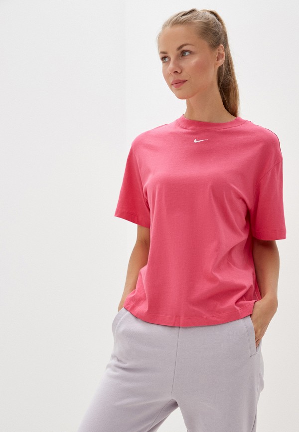 

Футболка Nike, Розовый, W NSW ESSNTL TOP SS BF