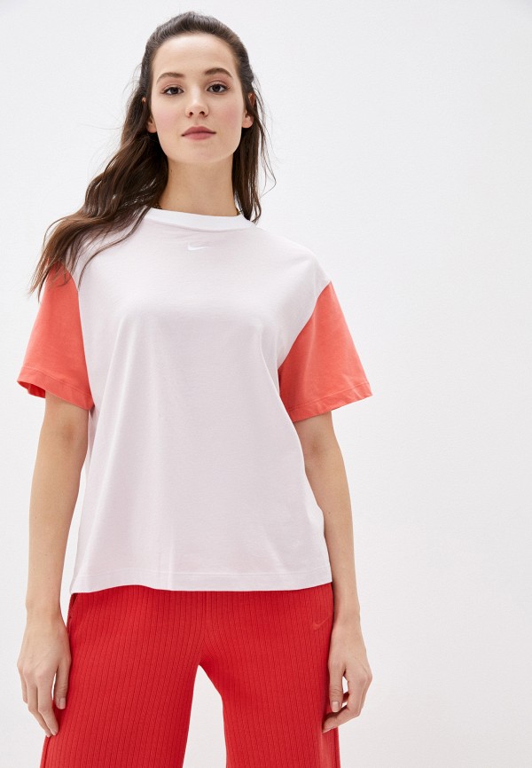 

Футболка Nike, Розовый, W NSW ESSNTL TOP SS BF