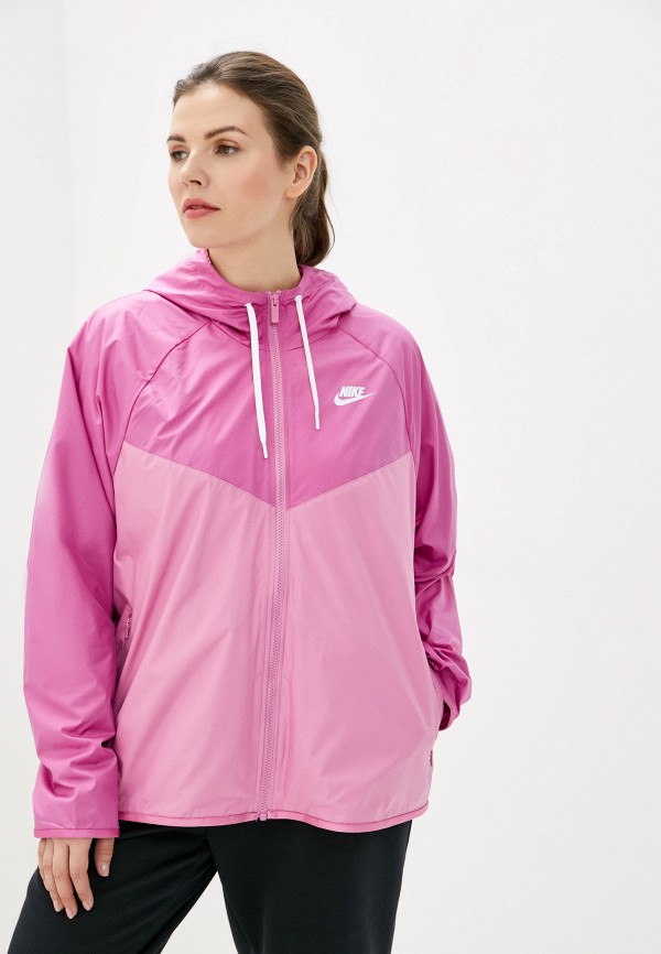 

Ветровка Nike, Розовый, W NSW WR JKT PLUS