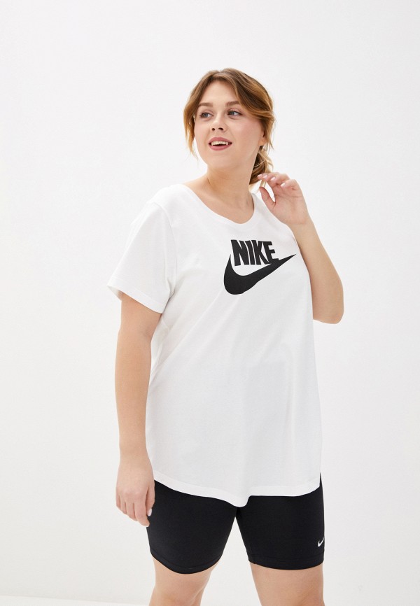 

Футболка Nike, Белый, W NSW TEE ESSNTL FUTURA PLUS