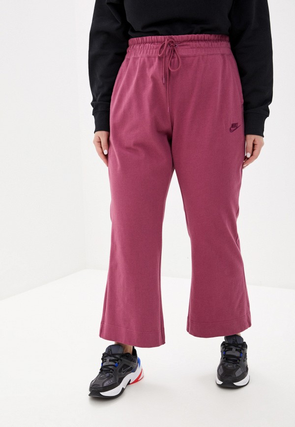 

Брюки спортивные Nike, Розовый, W NSW PANT JRSY PLUS