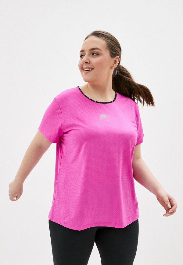

Футболка спортивная Nike, Розовый, W NK AIR TOP SS PLUS
