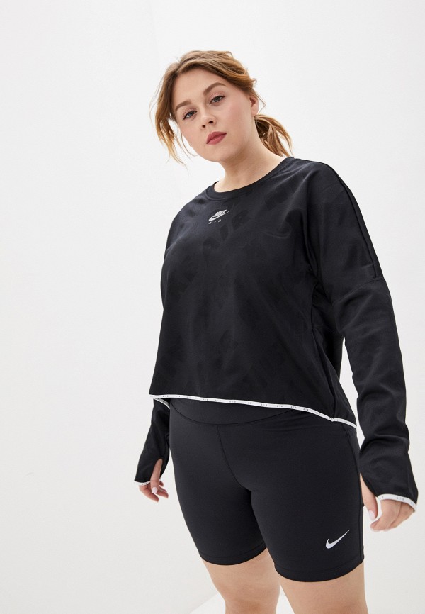 

Лонгслив спортивный Nike, Черный, W NK AIR MIDLAYER CREW PLUS
