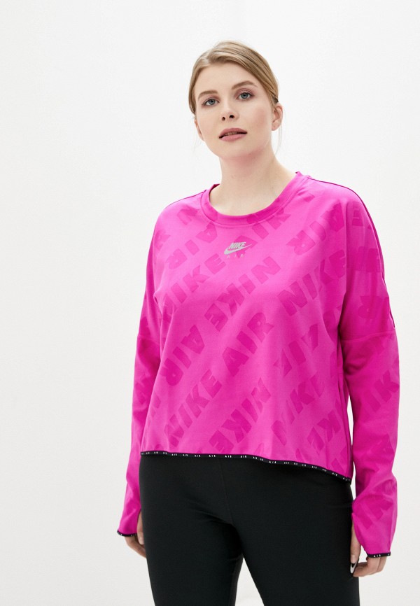 

Свитшот Nike, Розовый, W NK AIR MIDLAYER CREW PLUS