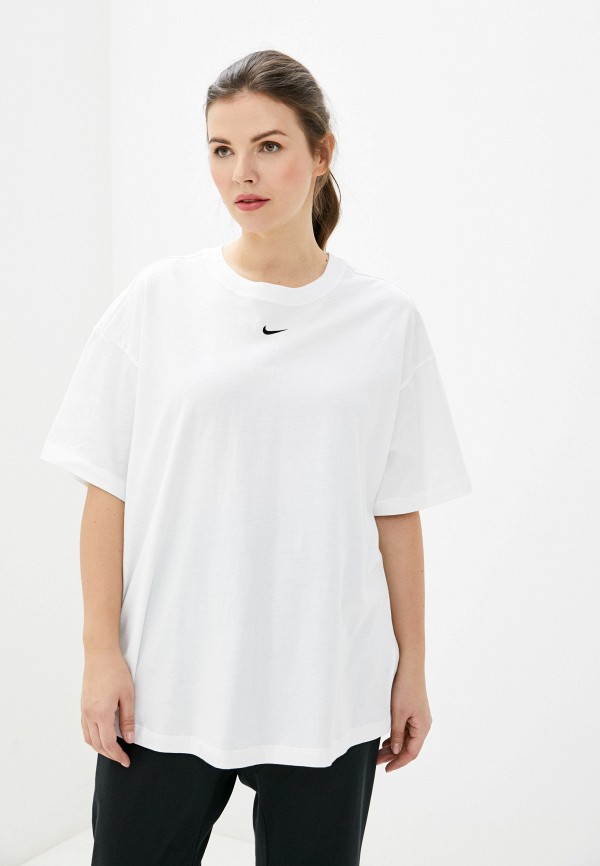 

Футболка Nike, Белый, W NSW ESSNTL TOP SS BF PLUS