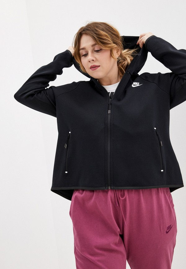 

Толстовка Nike, Черный, W NSW TCH FLC CAPE PLUS