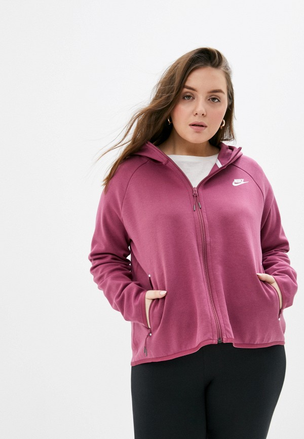 

Толстовка Nike, Розовый, W NSW TCH FLC CAPE PLUS