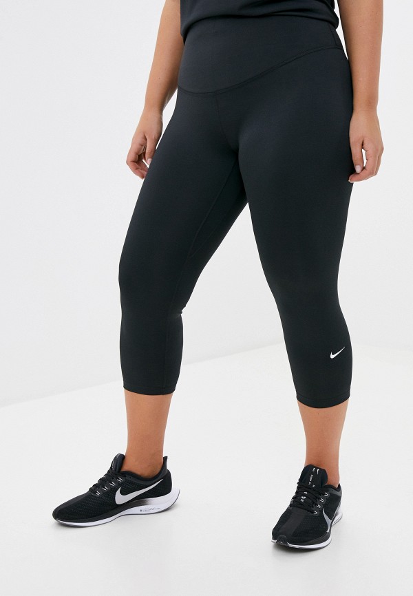 

Тайтсы Nike, Черный, W NIKE ONE TGT CROP PLUS FA20