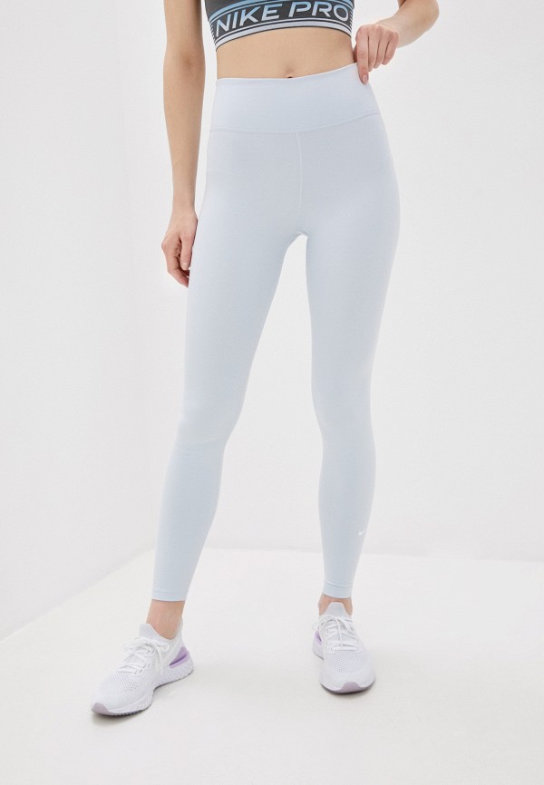 

Тайтсы Nike, Голубой, W NIKE ONE TGHT