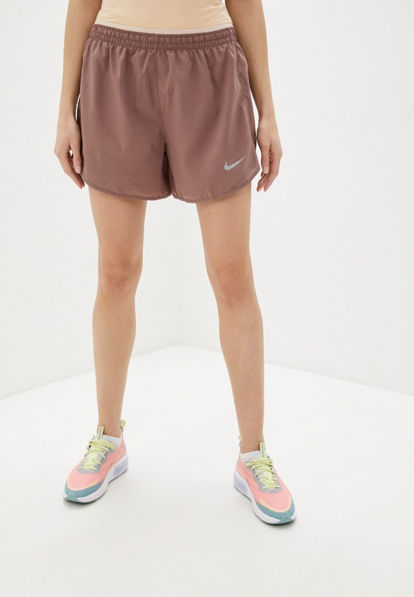 

Шорты спортивные Nike, Бежевый, W NK TEMPO LX SHORT 5IN
