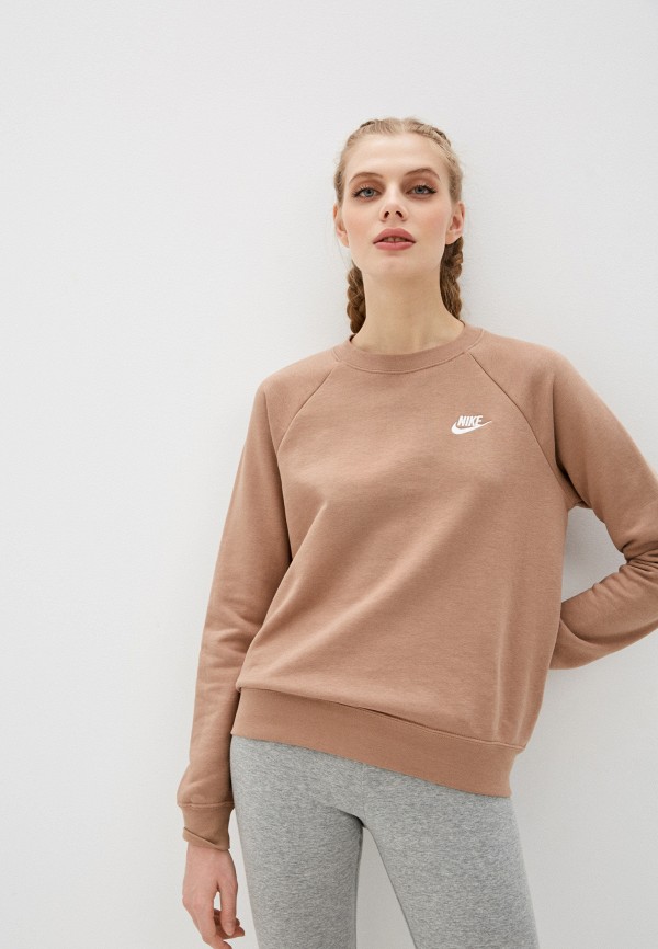 

Свитшот Nike, Коричневый, W NSW ESSNTL CREW FLC