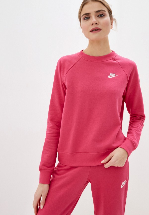 

Свитшот Nike, Розовый, W NSW ESSNTL CREW FLC