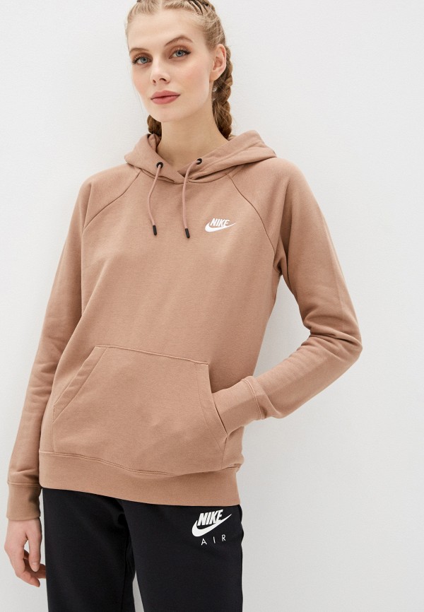 

Худи Nike, Коричневый, W NSW ESSNTL HOODIE PO FLC