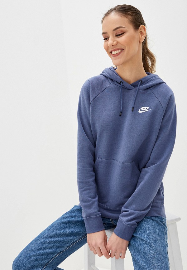 

Худи Nike, Синий, W NSW ESSNTL HOODIE PO FLC