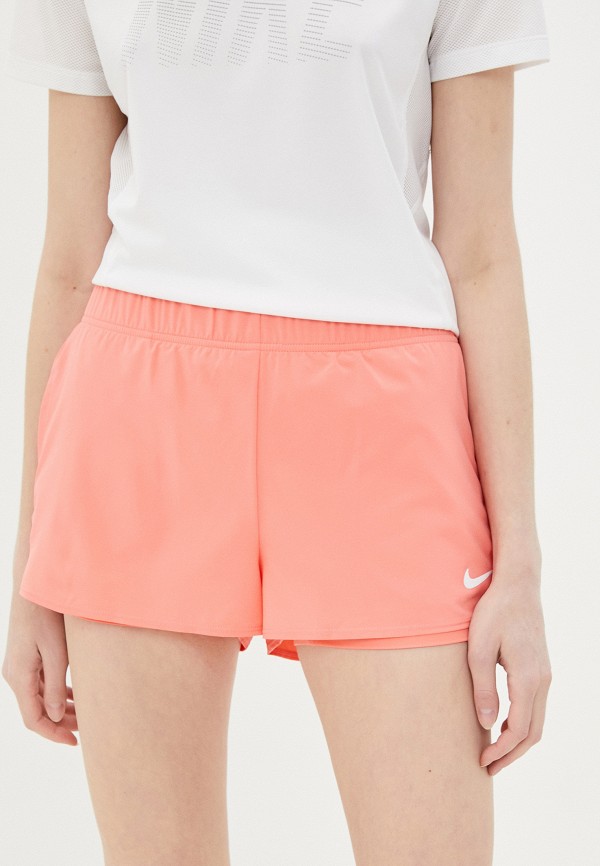 

Шорты спортивные Nike, Коралловый, W NKCT FLEX SHORT