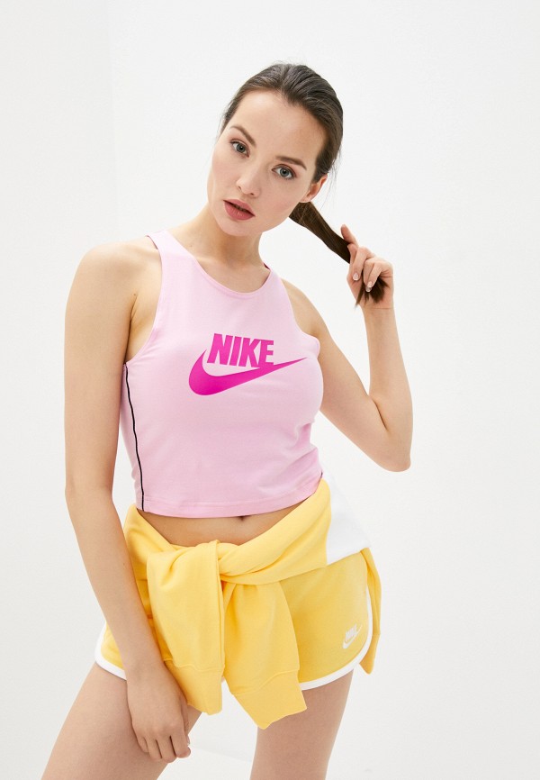 

Топ спортивный Nike, Розовый, W NSW HRTG TANK