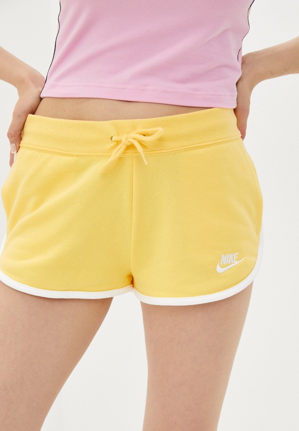 

Шорты спортивные Nike, Желтый, W NSW HRTG SHORT FLC