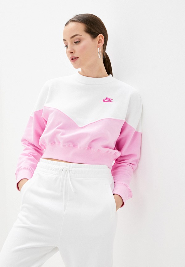 

Свитшот Nike, Розовый, W NSW HRTG CREW FLC