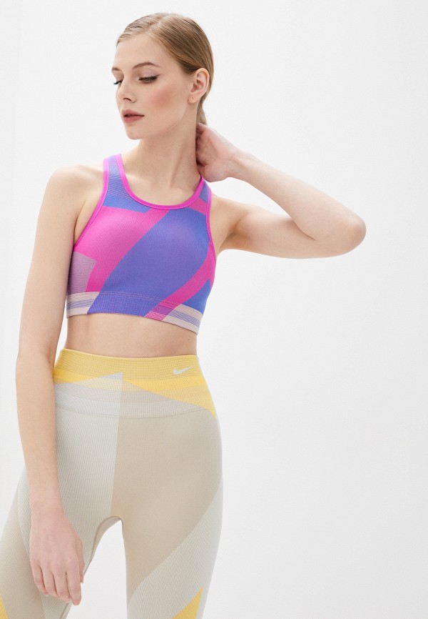 

Топ спортивный Nike, Разноцветный, NIKE SEAMLESS ICNCLSH BRA