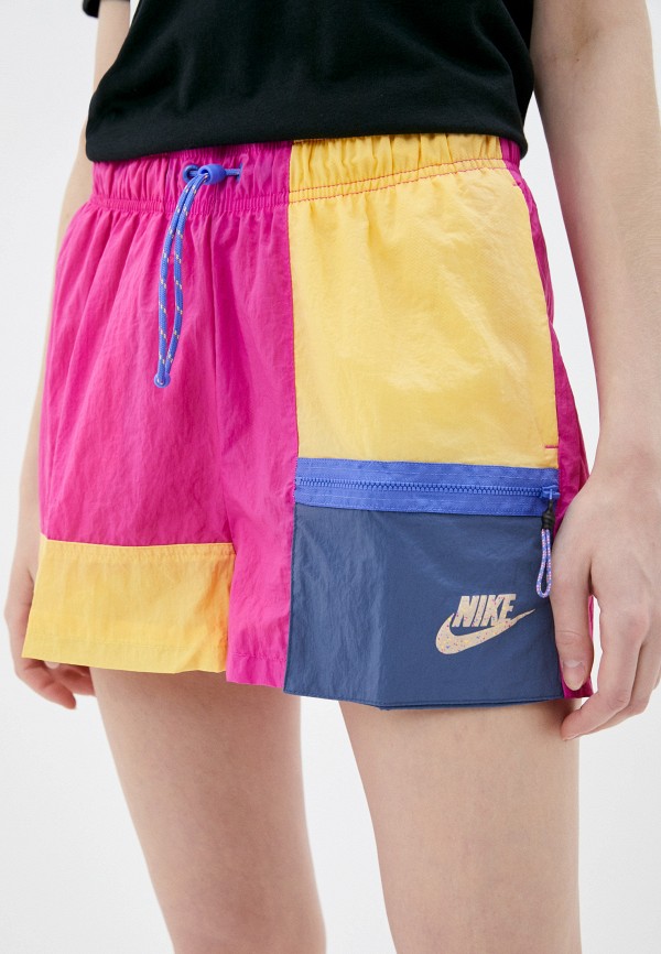 

Шорты спортивные Nike, Разноцветный, W NSW ICN CLSH SHORT