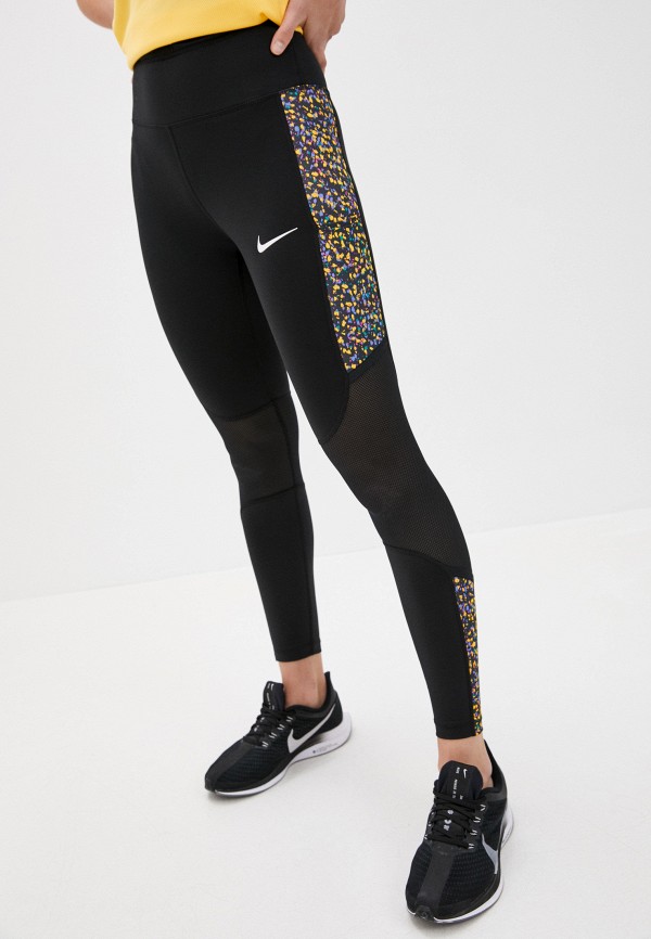 

Тайтсы Nike, Черный, W NK ICNCLSH FAST TGHT 7_8