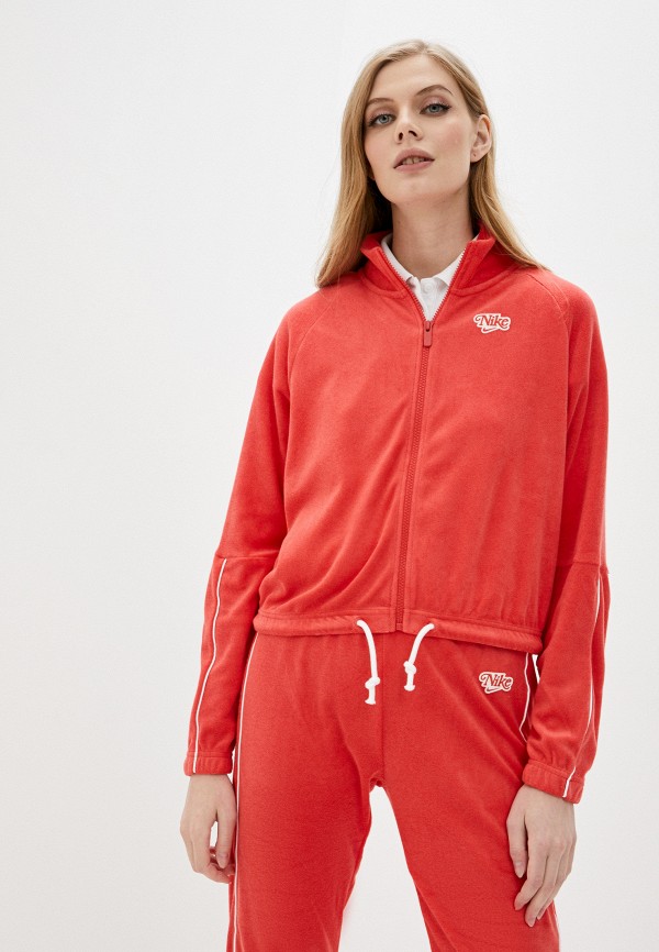 

Олимпийка Nike, Красный, W NSW RETRO FMME FZ TERRY