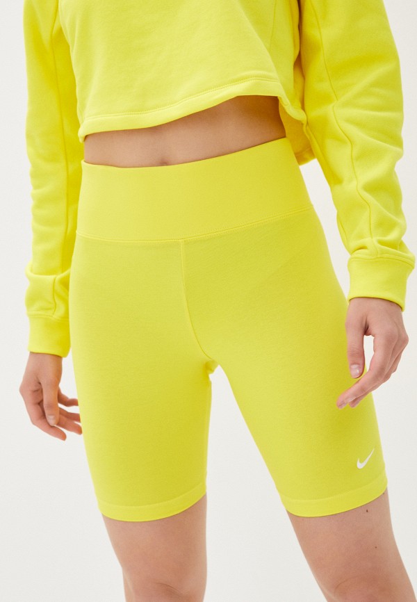 

Шорты спортивные Nike, Желтый, W NSW LEGASEE BIKE SHORT