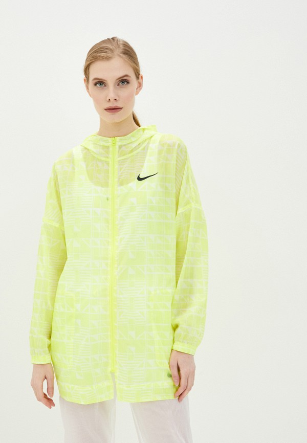 

Ветровка Nike, Желтый, W NSW INDIO JKT WOVEN AOP