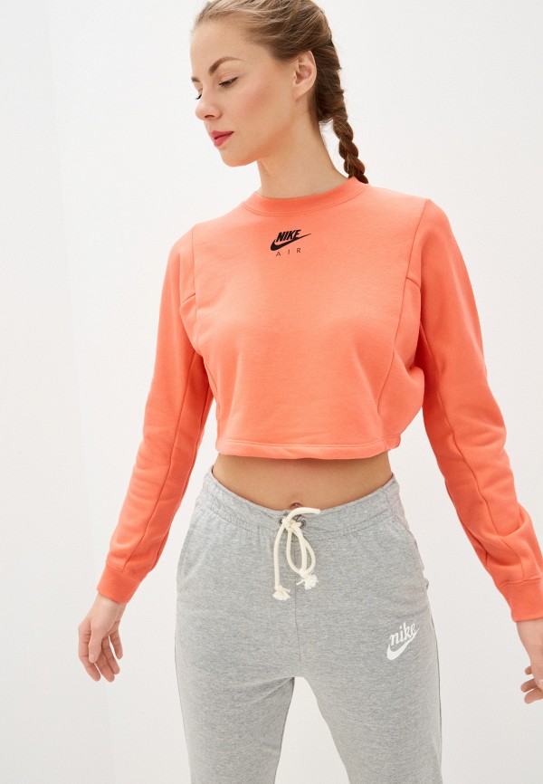 

Свитшот Nike, Оранжевый, W NSW AIR CREW