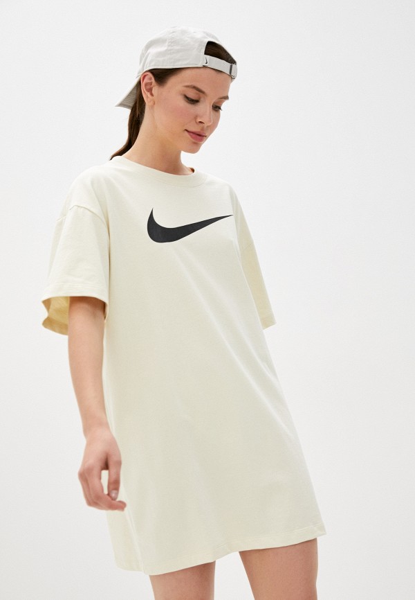 

Платье Nike, Бежевый, W NSW SWSH DRESS