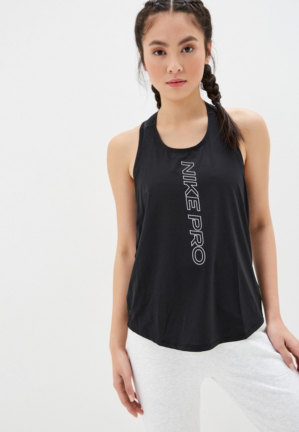 

Майка спортивная Nike, Черный, W NP DRY ELASTIKA TANK GRX SU