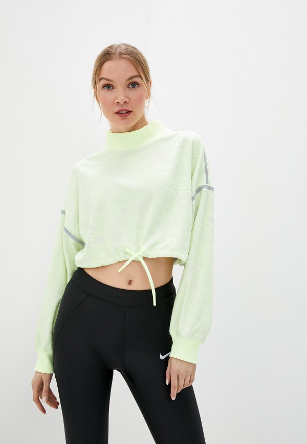 

Свитшот Nike, Зеленый, W NK CITY RDY TRAIN FLC CREW