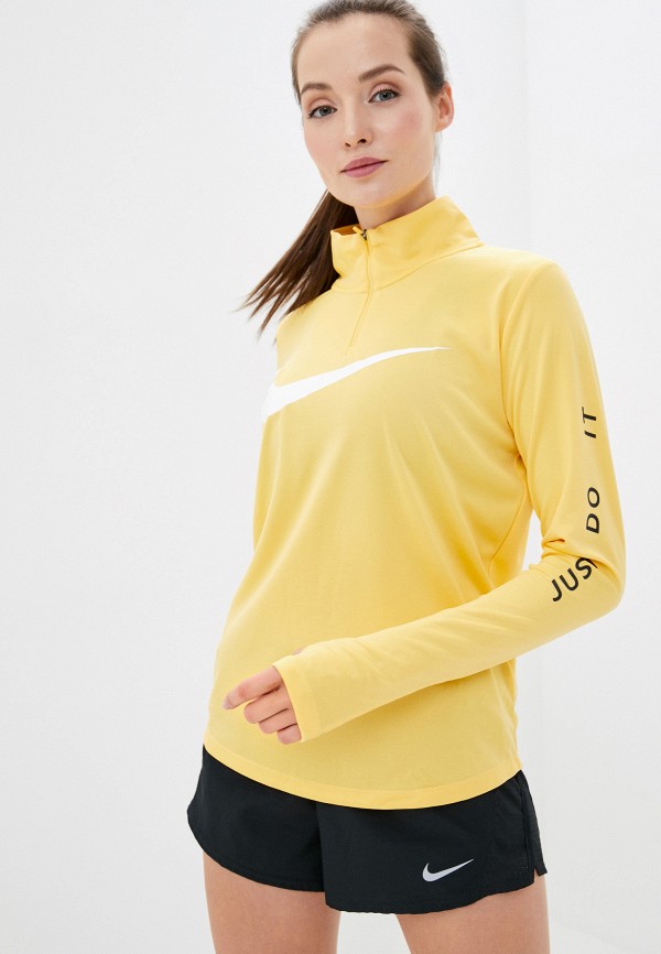 

Олимпийка Nike, Желтый, W NK MIDLAYER QZ SWSH RUN