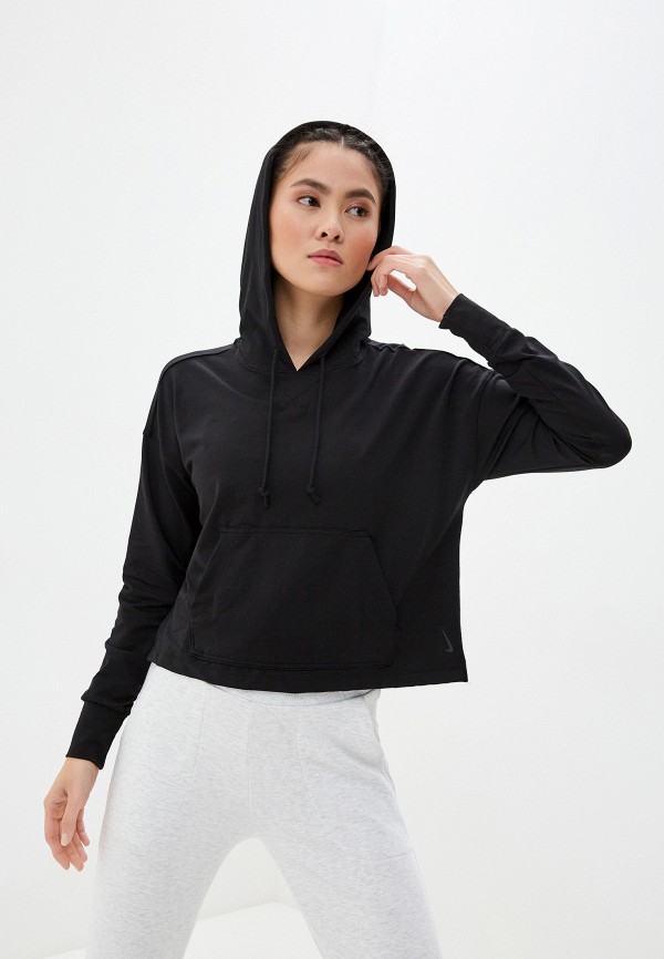 

Худи Nike, Черный, W NK YOGA JERSEY CROP HOODIE