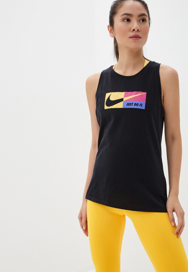 

Майка спортивная Nike, Черный, W NK DRY TANK DFC ICON CLASH