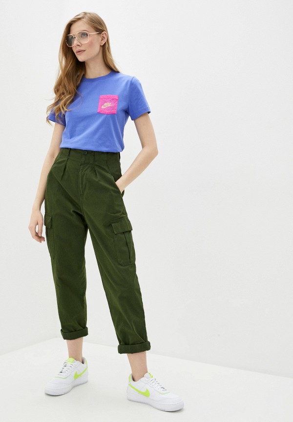 

Футболка Nike, Фиолетовый, W NSW TEE ICON CLASH