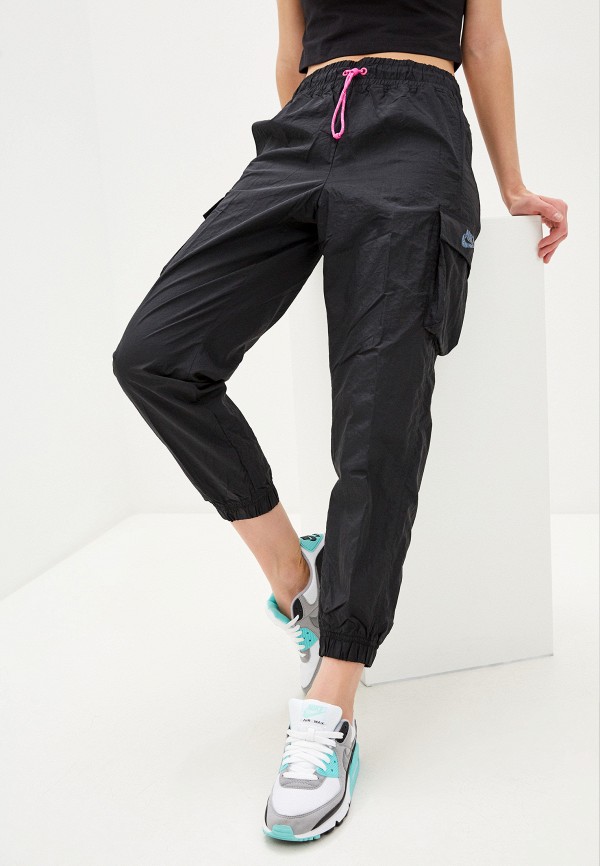

Брюки спортивные Nike, Черный, W NSW ICN CLSH PANT WVN