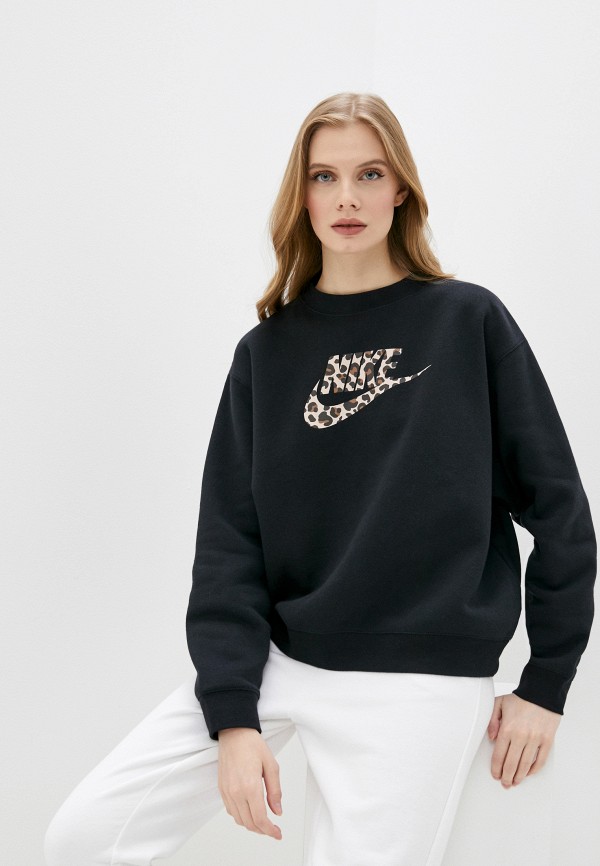 

Свитшот Nike, Черный, W NSW BB PRNT PACK CREW