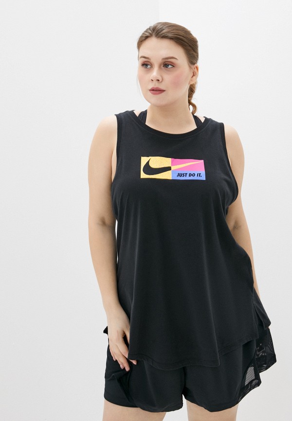 

Майка спортивная Nike, Черный, W NK DRY TANK ICON CLASH PLUS
