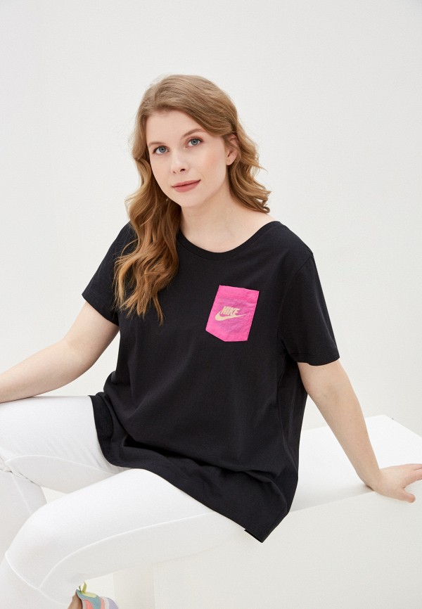 

Футболка Nike, Черный, W NSW TEE ICON CLASH PLUS