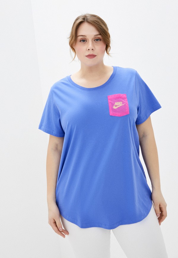 

Футболка Nike, Фиолетовый, W NSW TEE ICON CLASH PLUS