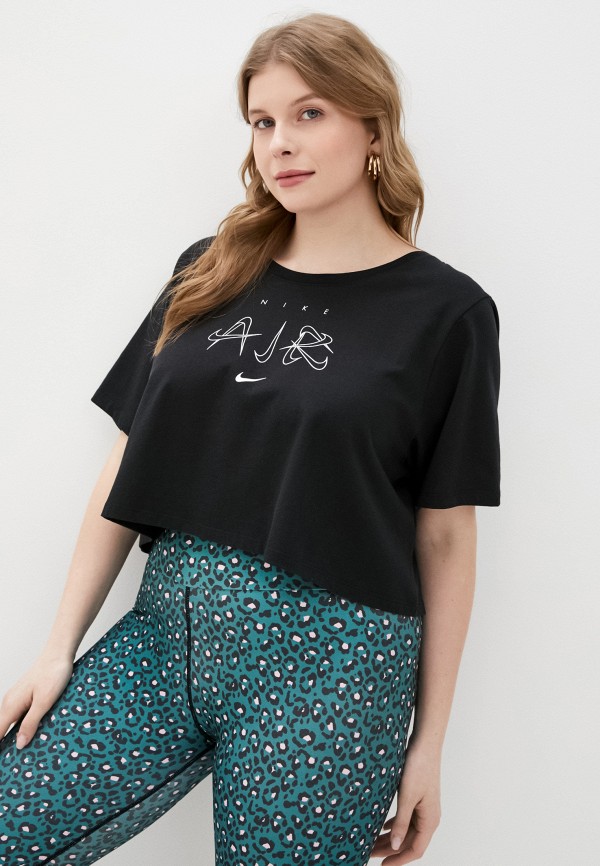 

Футболка Nike, Черный, W NSW TEE CROP LUX PACK PLUS