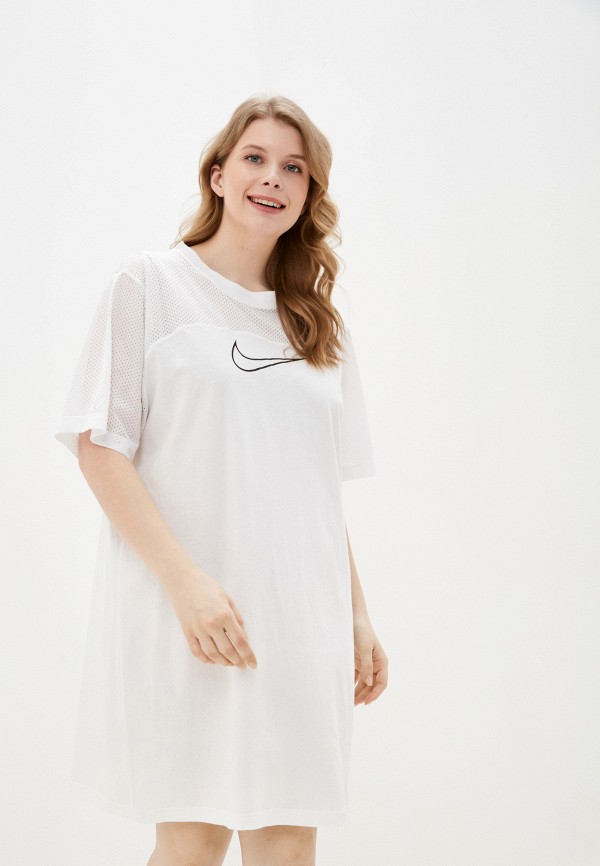 

Платье Nike, Белый, W NSW CORE MESH DRESS PLUS