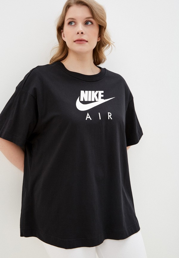 

Футболка Nike, Черный, W NSW AIR SS BF TOP PLUS
