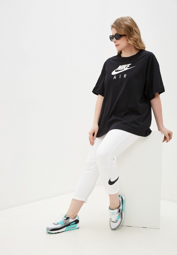 

Футболка Nike, Черный, W NSW AIR SS BF TOP PLUS