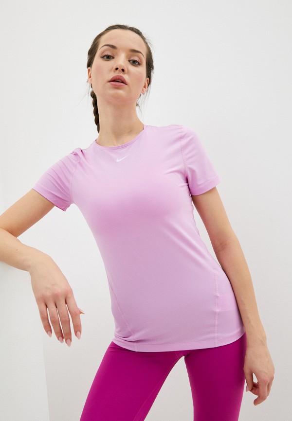 

Футболка спортивная Nike, Розовый, W NP 365 TOP SS ESSENTIAL
