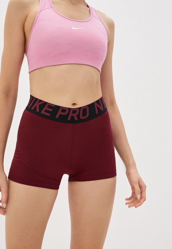 

Шорты спортивные Nike, Бордовый, W NP SHRT 3"