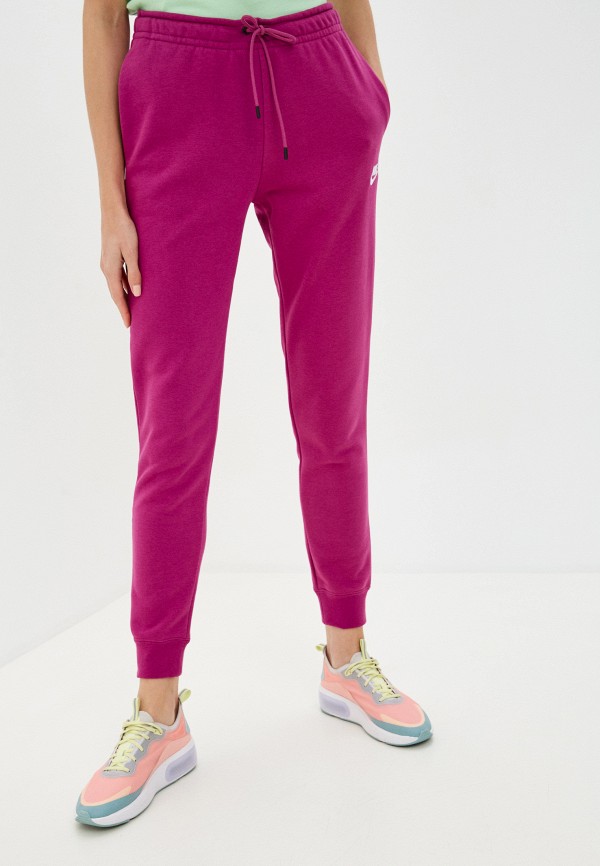 

Брюки спортивные Nike, Розовый, W NSW ESSNTL PANT REG FLC