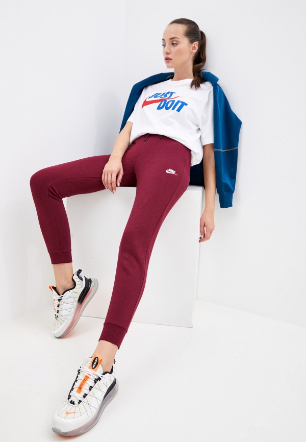 

Брюки спортивные Nike, Бордовый, W NSW ESSNTL PANT TIGHT FLC
