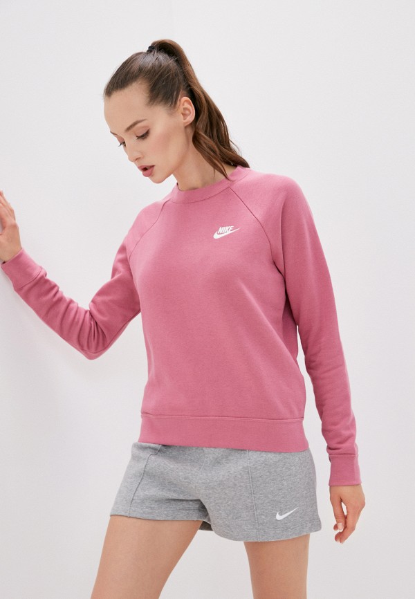 

Свитшот Nike, Розовый, W NSW ESSNTL CREW FLC